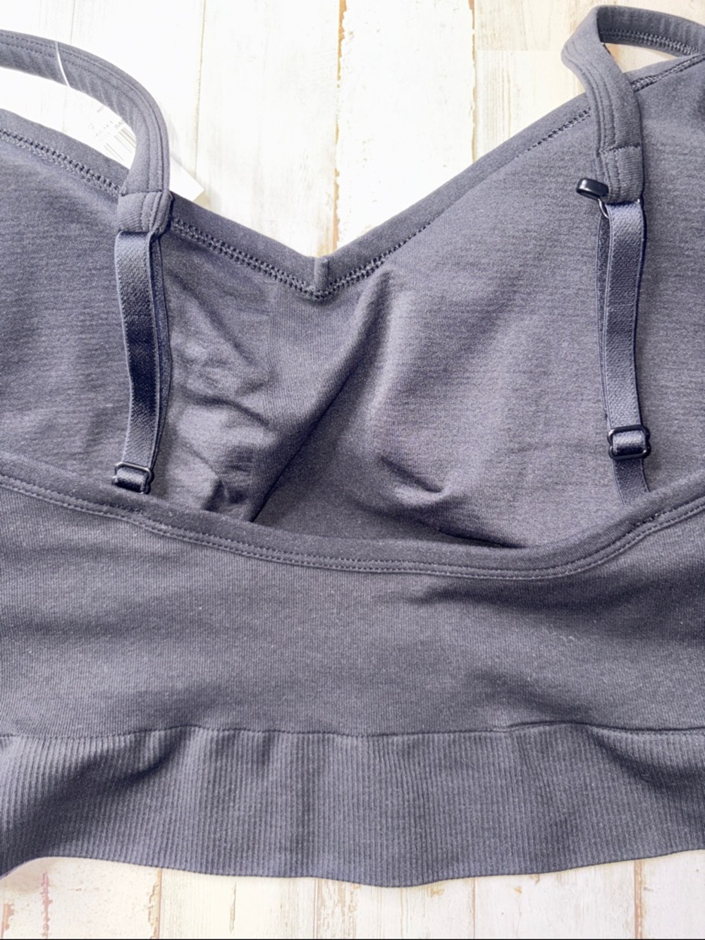 Old Navy Active Black Seamless Bralette Tank Size 3X - Picture 9 of 13